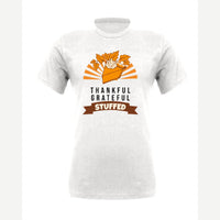 Thankful Grateful Stuffed — Premium Tee / White