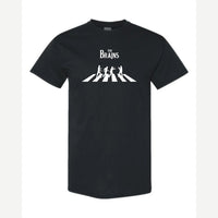The Brains (Zombie Crosswalk) — Classic Tee / Black