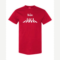 The Brains (Zombie Crosswalk) — Classic Tee / Red