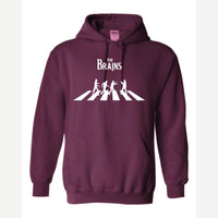 The Brains (Zombie Crosswalk) — Hoodie / Maroon