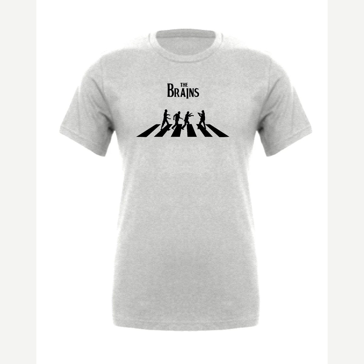 The Brains (Zombie Crosswalk) — Premium Tee / Athletic Heather