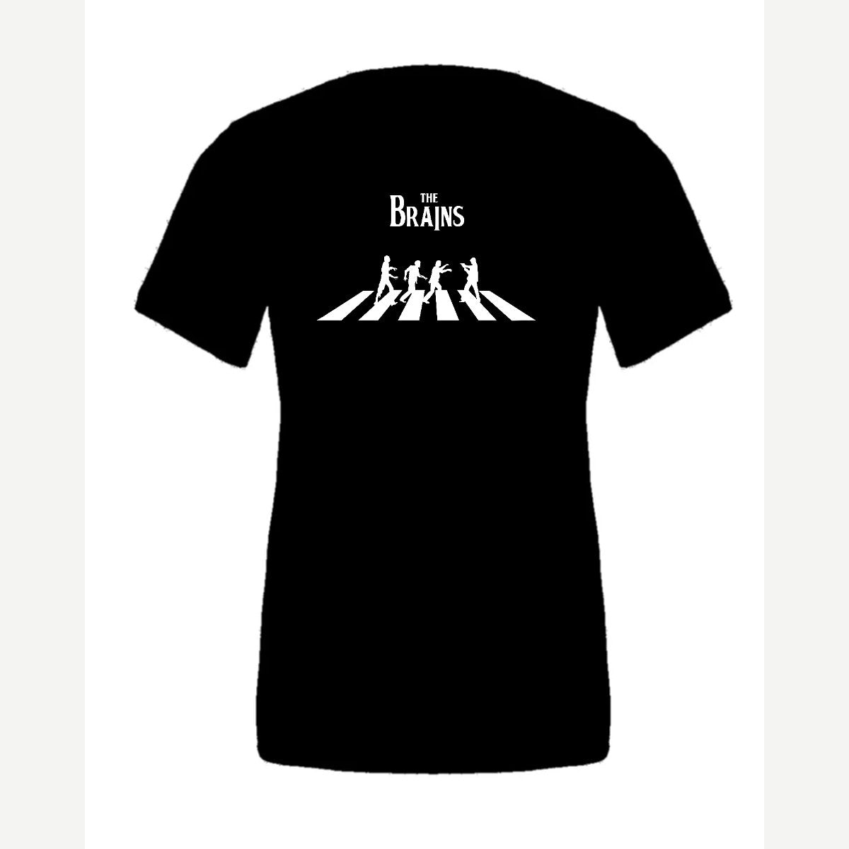 The Brains (Zombie Crosswalk) — Premium Tee / Black