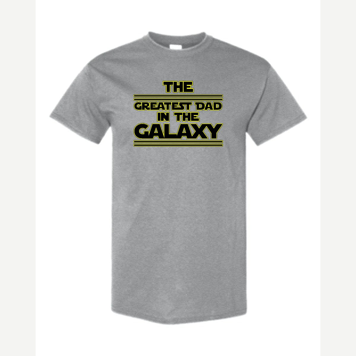 The Greatest Dad in the Galaxy — Classic Tee / Sport Grey