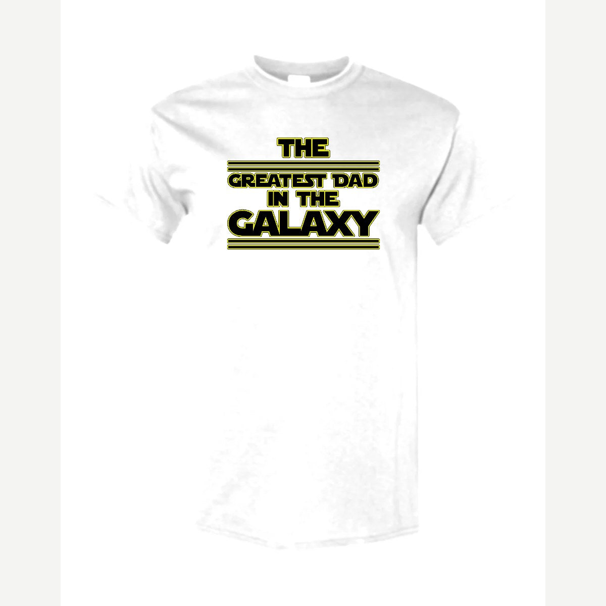 The Greatest Dad in the Galaxy — Classic Tee / White