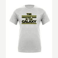 The Greatest Dad in the Galaxy — Premium Tee / Athletic Heather