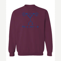 This Is What I Do — Crewneck Sweatshirt / Maroon