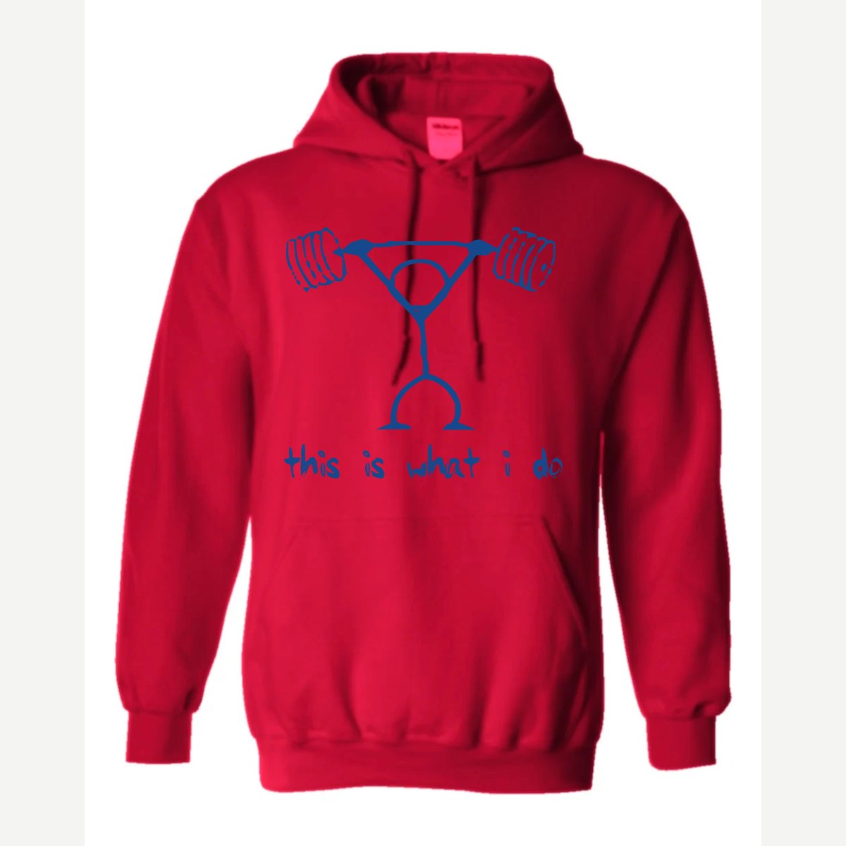This Is What I Do — Hoodie / Red