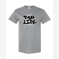 Thug Life → Hug Life — Classic Tee / Sport Grey