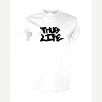 Thug Life → Hug Life — Classic Tee / White