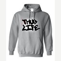 Thug Life → Hug Life — Hoodie / Sport Grey