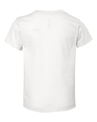 Toddler Custom T-Shirt (Bella+Canvas 3001T) - White (back)