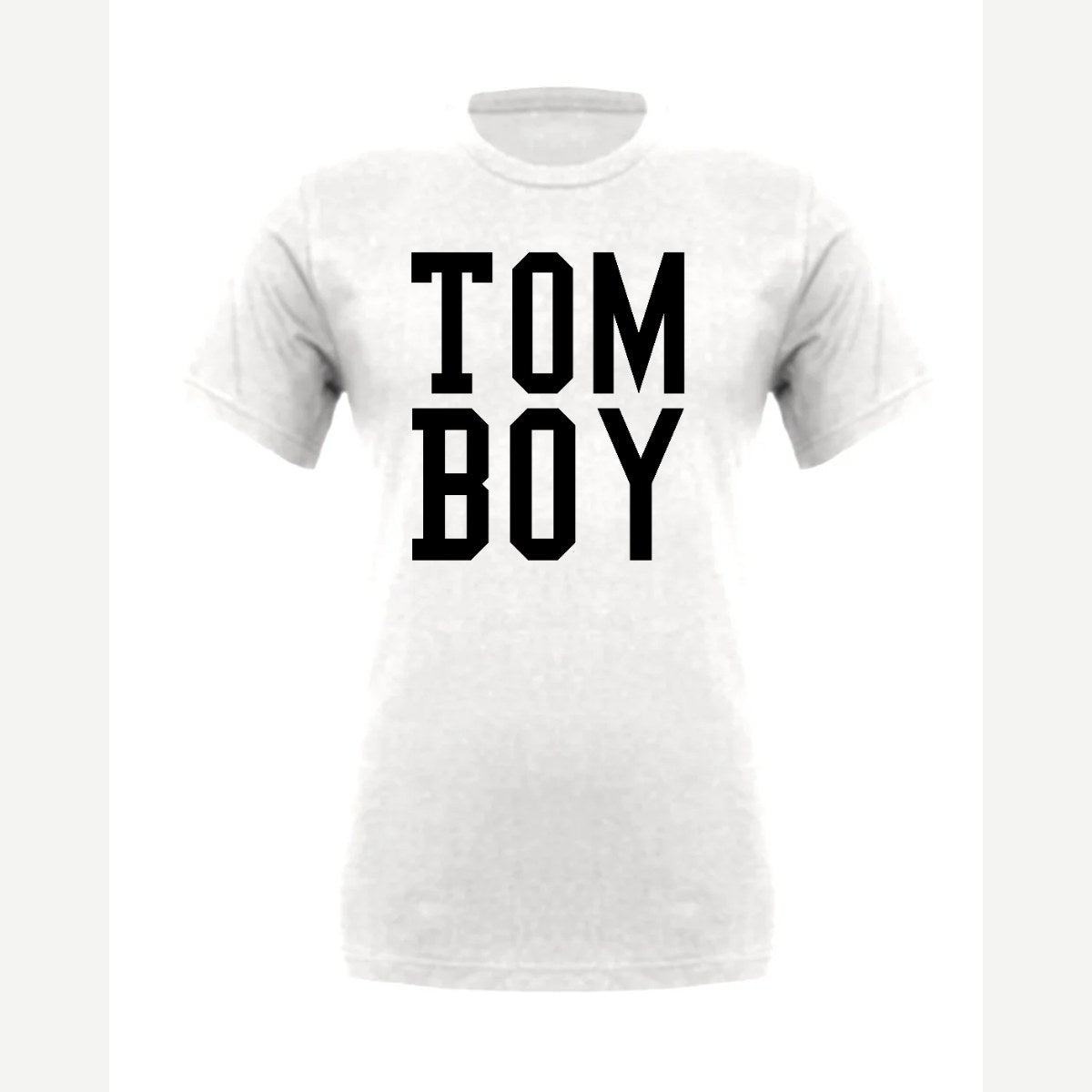 Tom Boy — Premium Tee / White