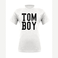 Tom Boy — Premium Tee / White