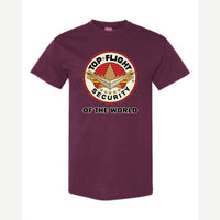 Top-Flight Security of the World — Classic Tee / Maroon