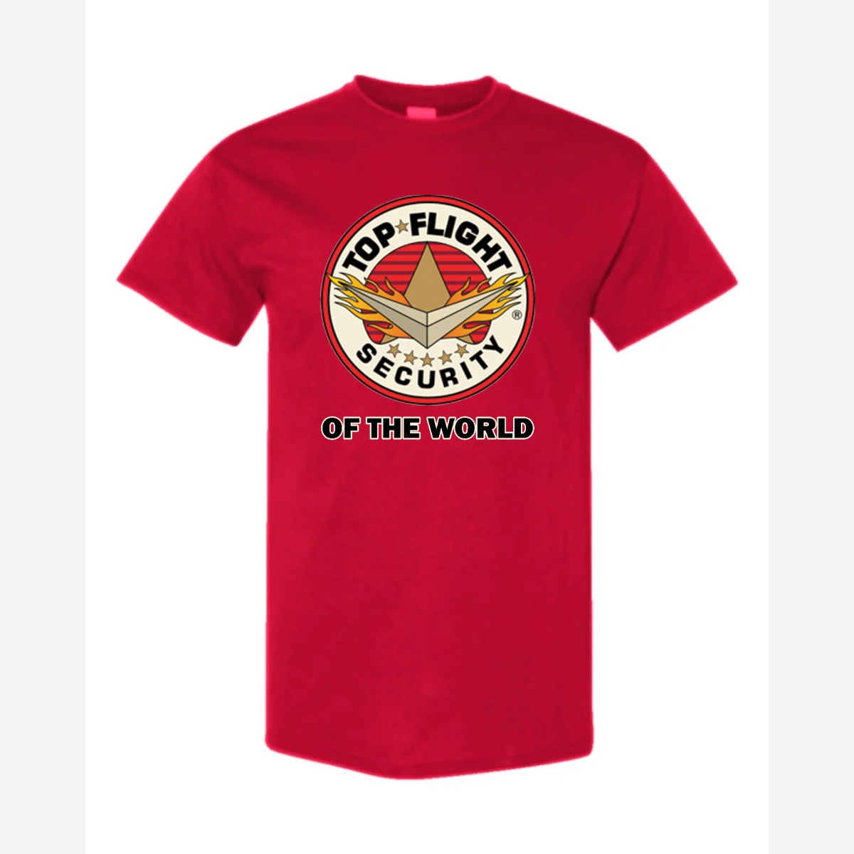 Top-Flight Security of the World — Classic Tee / Red