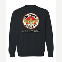 Top-Flight Security of the World — Crewneck Sweatshirt / Black