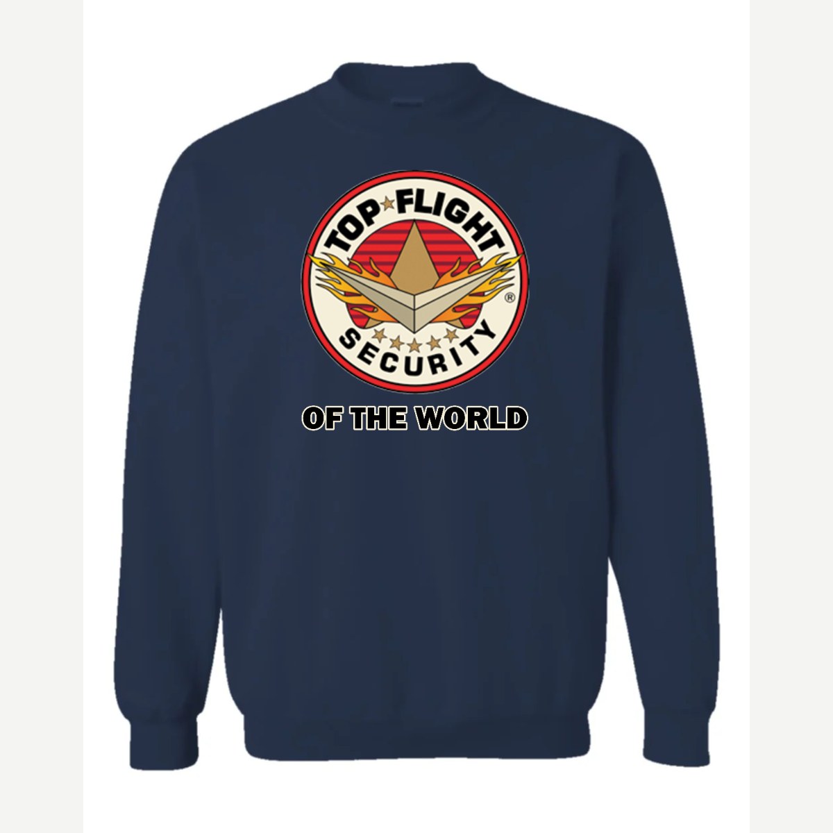 Top-Flight Security of the World — Crewneck Sweatshirt / Navy