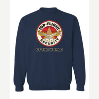 Top-Flight Security of the World — Crewneck Sweatshirt / Navy