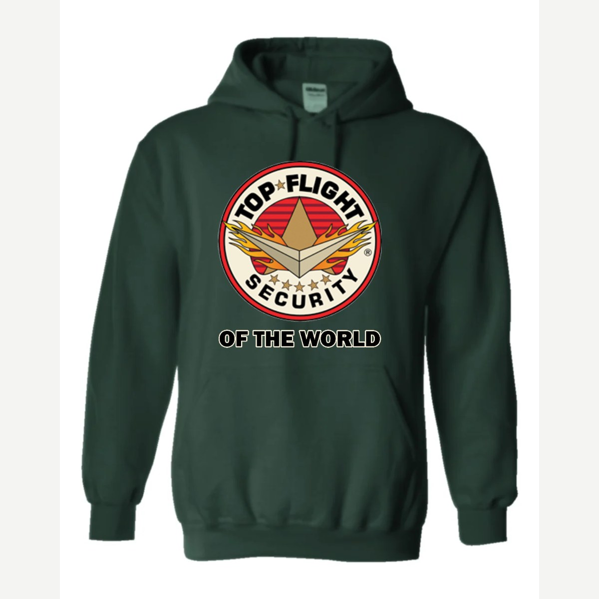 Top-Flight Security of the World — Hoodie / Forest Green
