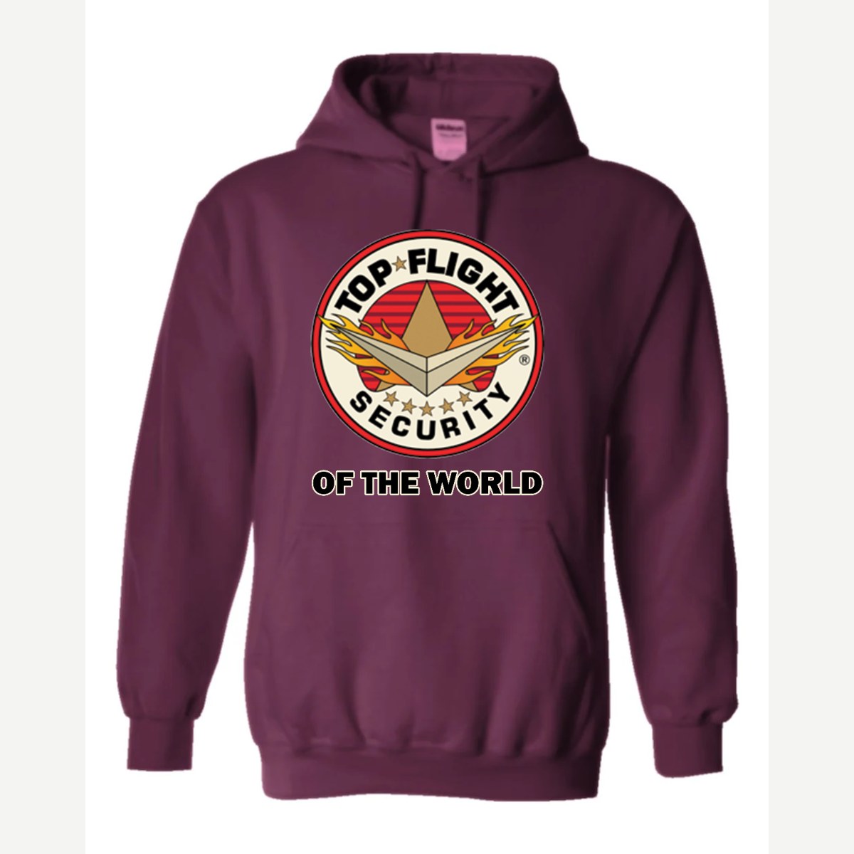 Top-Flight Security of the World — Hoodie / Maroon