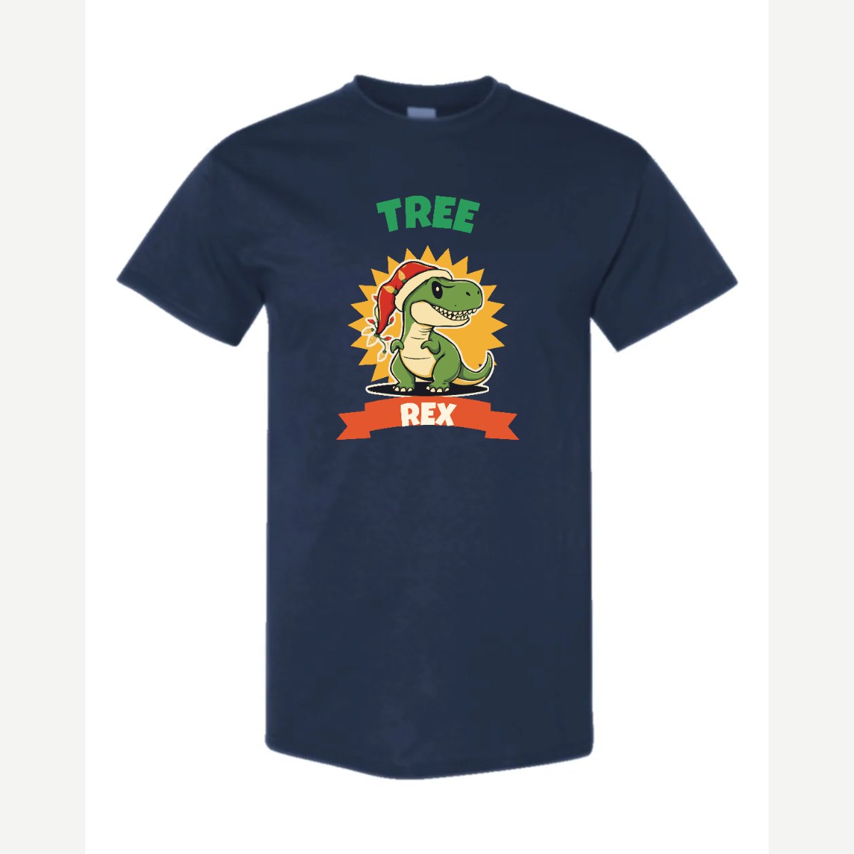 Tree Rex — Classic Tee / Navy