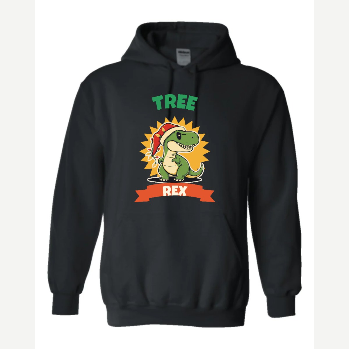 Tree Rex — Hoodie / Black