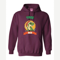 Tree Rex — Hoodie / Maroon