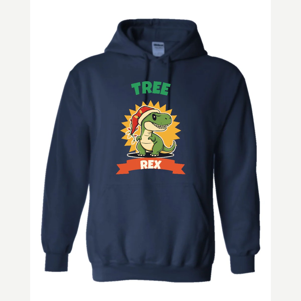 Tree Rex — Hoodie / Navy