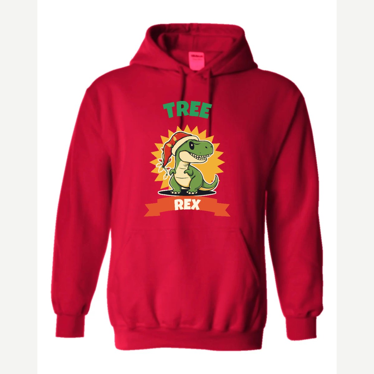 Tree Rex — Hoodie / Red