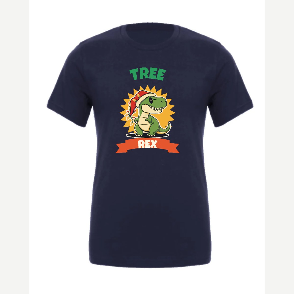 Tree Rex — Premium Tee / Navy
