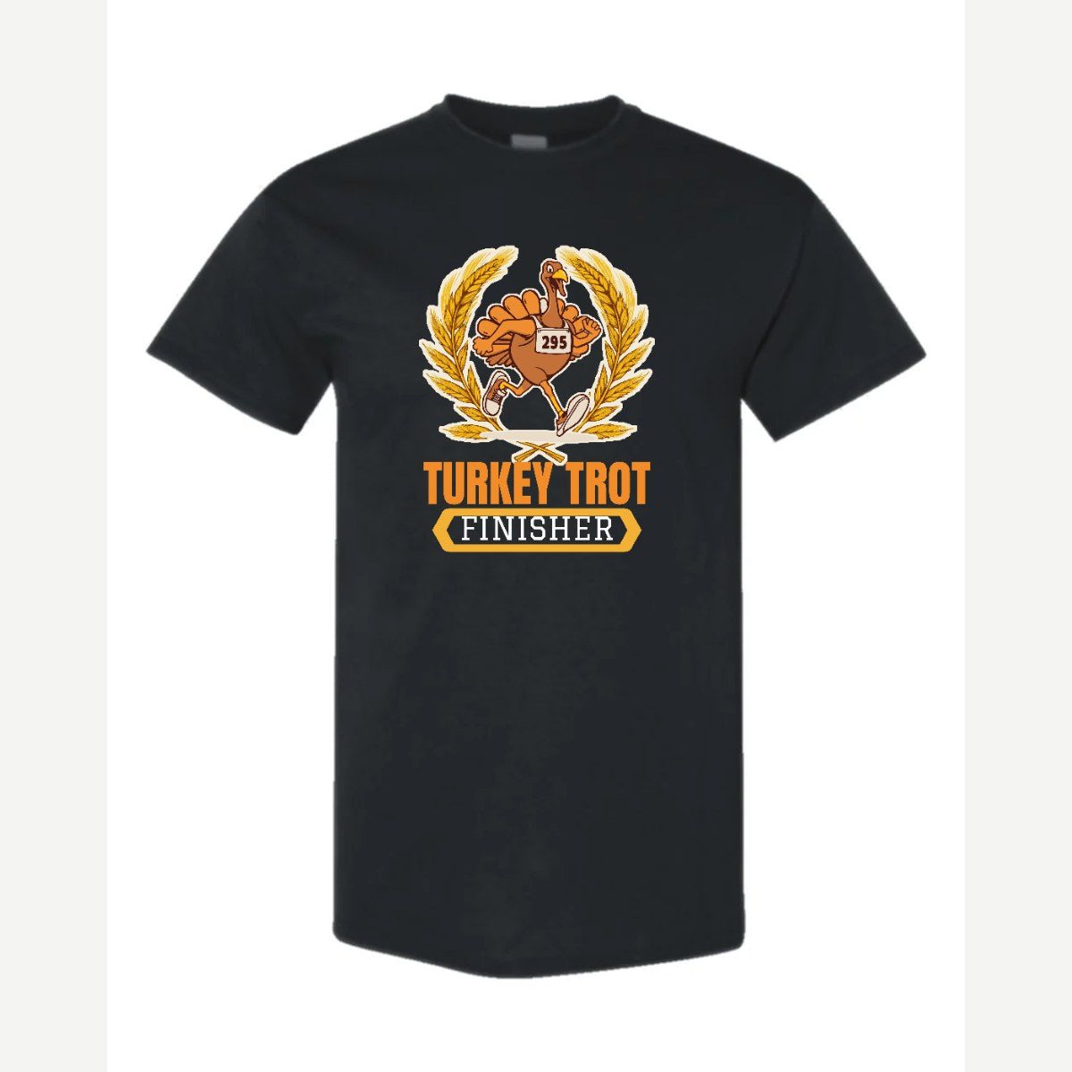 Turkey Trot Finisher — Classic Tee / Black