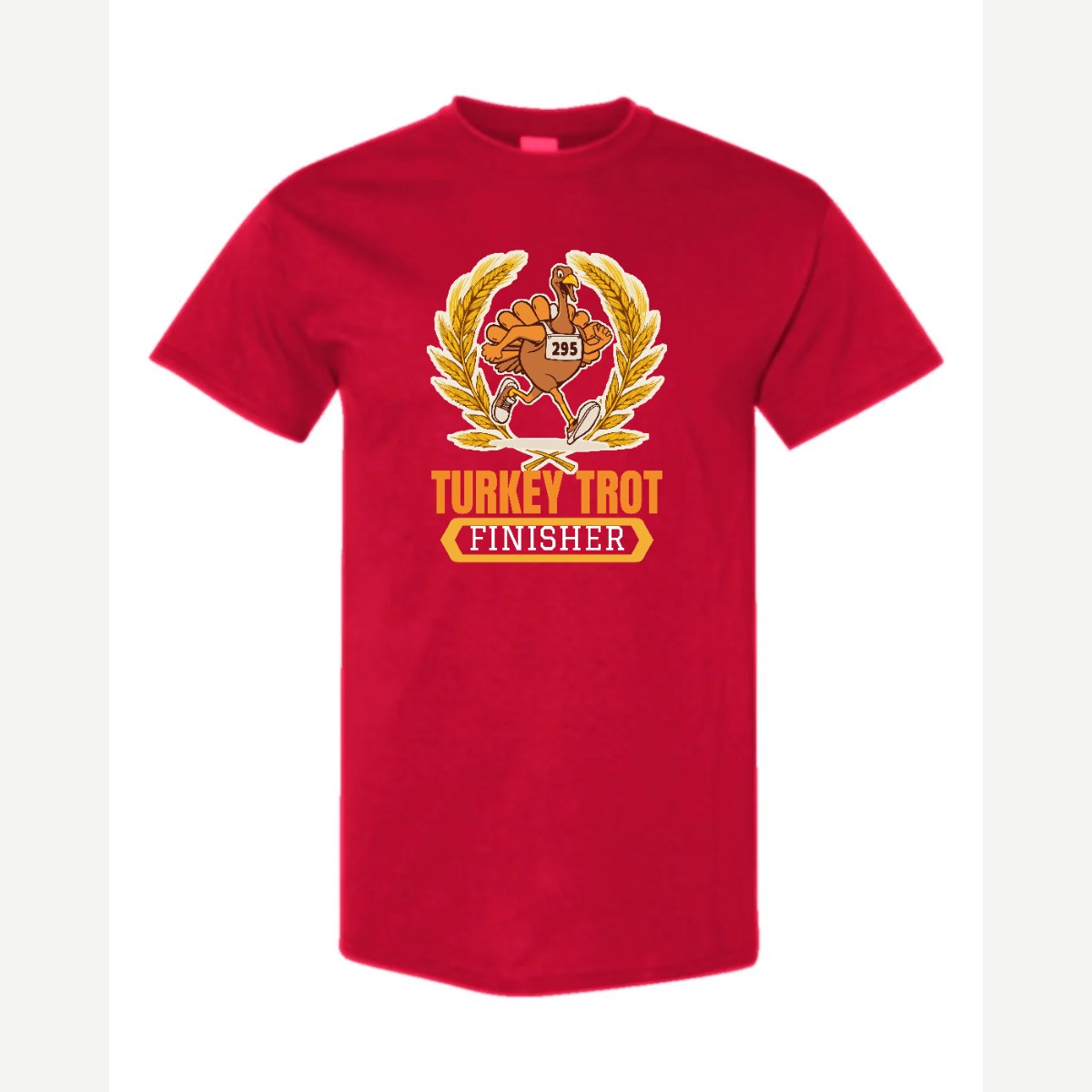 Turkey Trot Finisher — Classic Tee / Red