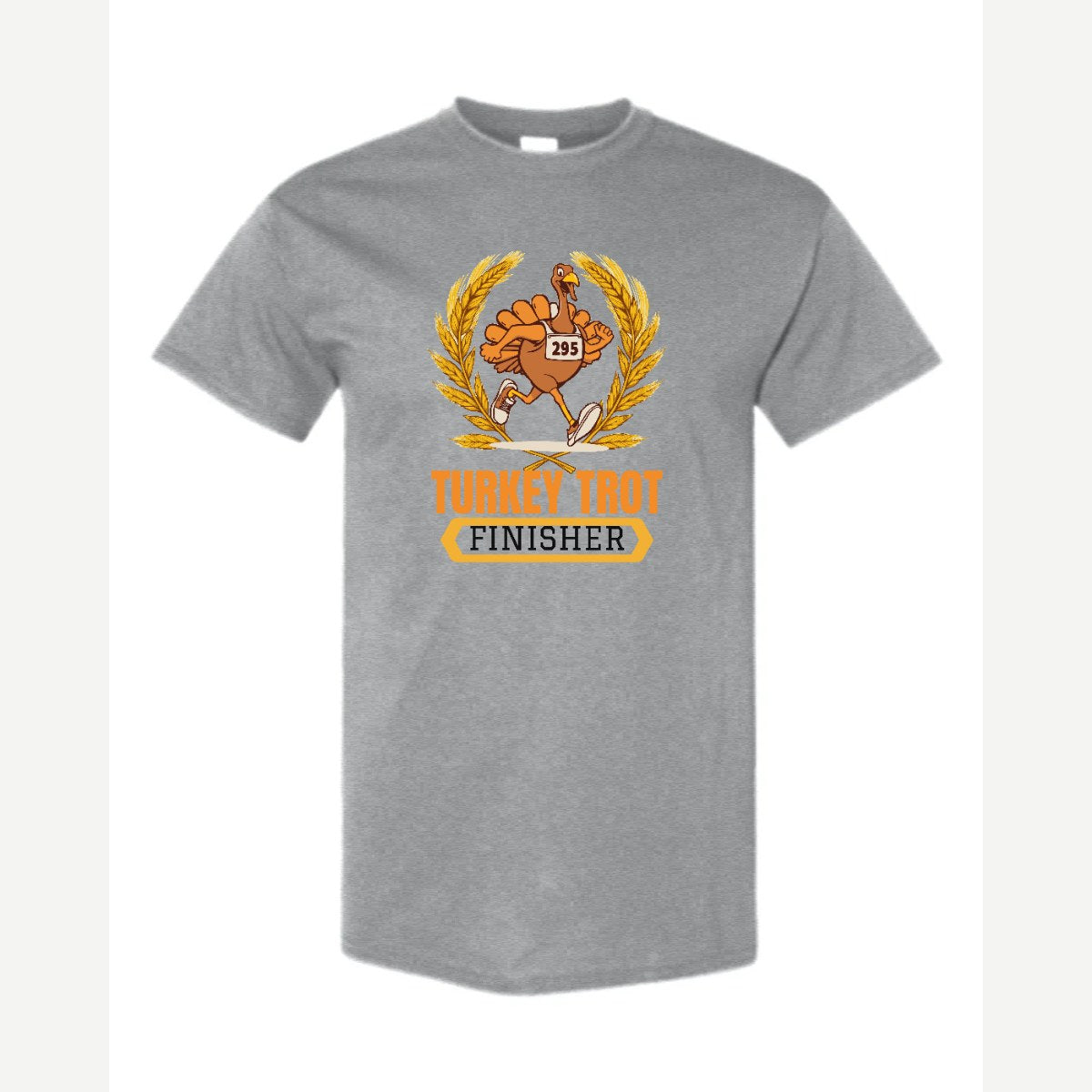Turkey Trot Finisher — Classic Tee / Sport Grey