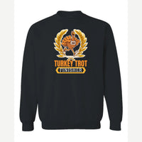 Turkey Trot Finisher — Crewneck Sweatshirt / Black