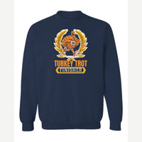 Turkey Trot Finisher — Crewneck Sweatshirt / Navy