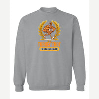 Turkey Trot Finisher — Crewneck Sweatshirt / Sport Grey