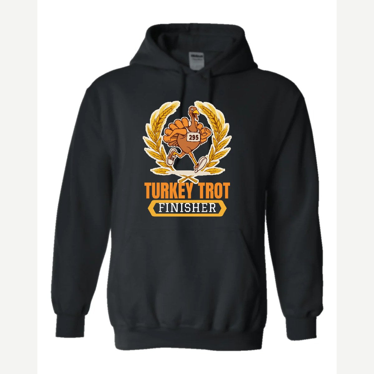 Turkey Trot Finisher — Hoodie / Black