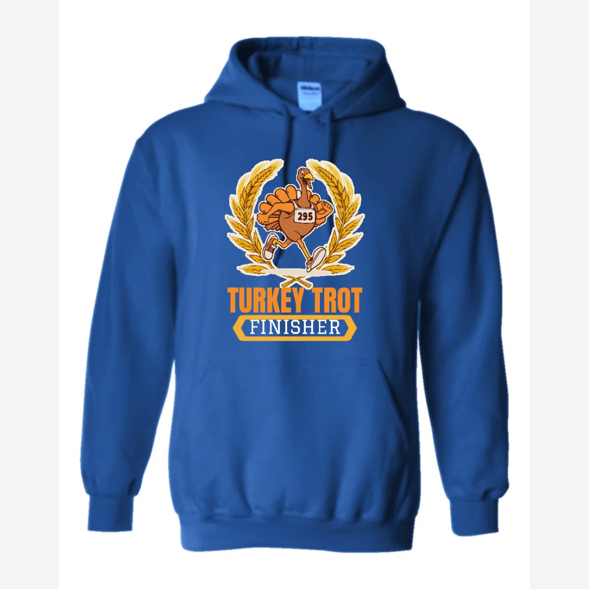 Turkey Trot Finisher — Hoodie / Royal