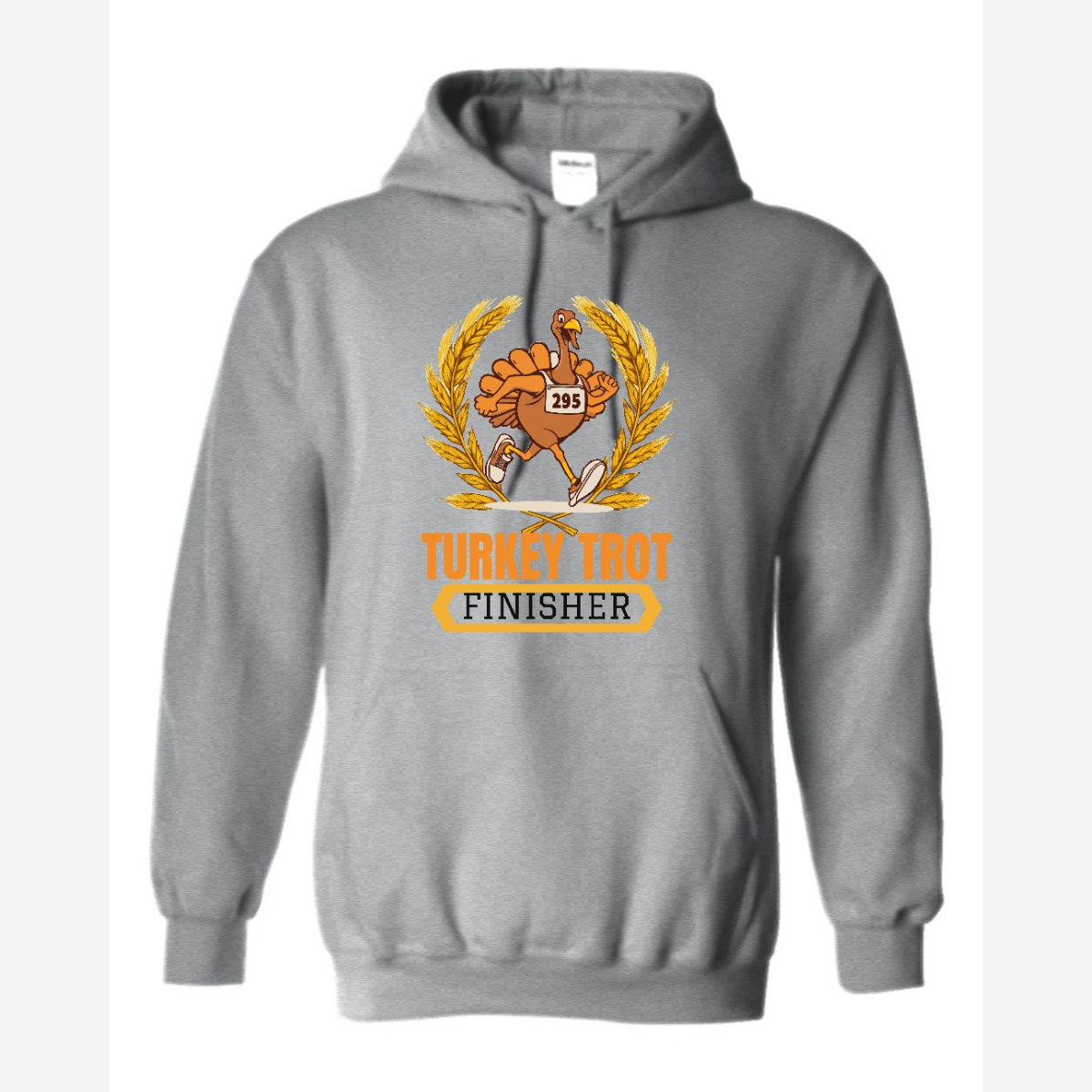 Turkey Trot Finisher — Hoodie / Sport Grey