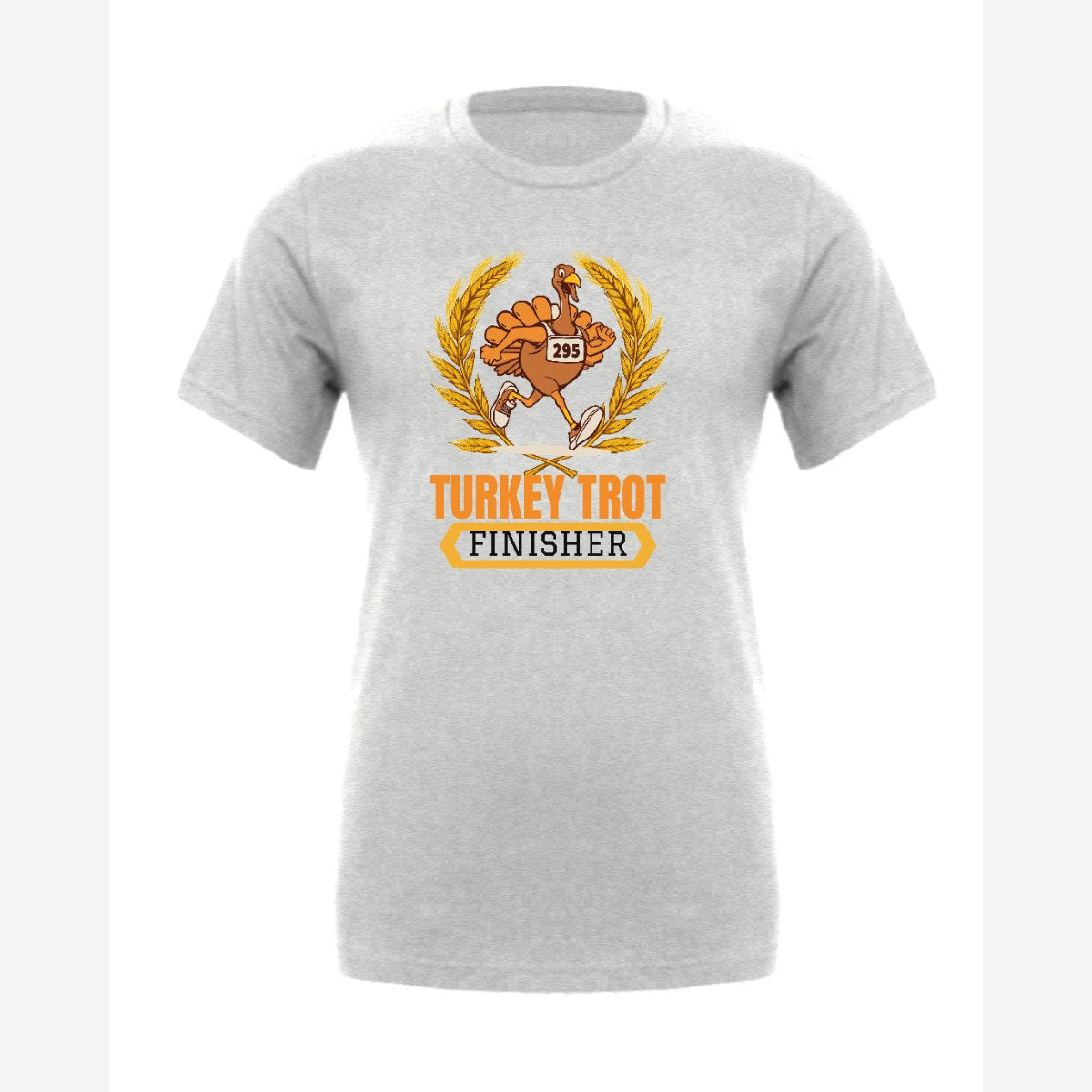 Turkey Trot Finisher — Premium Tee / Athletic Heather