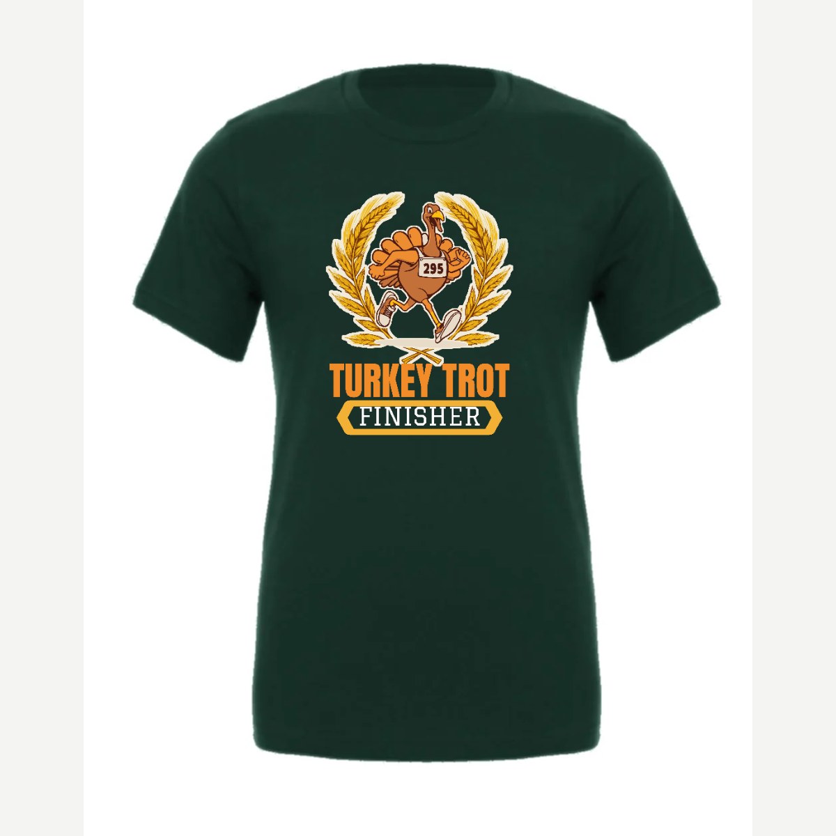 Turkey Trot Finisher — Premium Tee / Forest