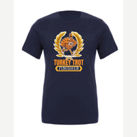Turkey Trot Finisher — Premium Tee / Navy