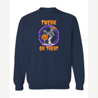Twerk or Treat — Crewneck Sweatshirt / Navy
