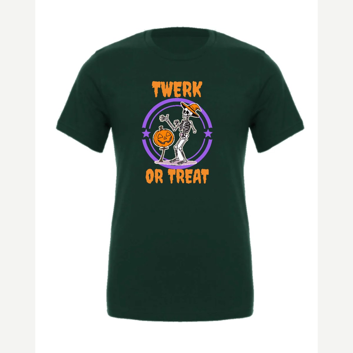 Twerk or Treat — Premium Tee / Forest