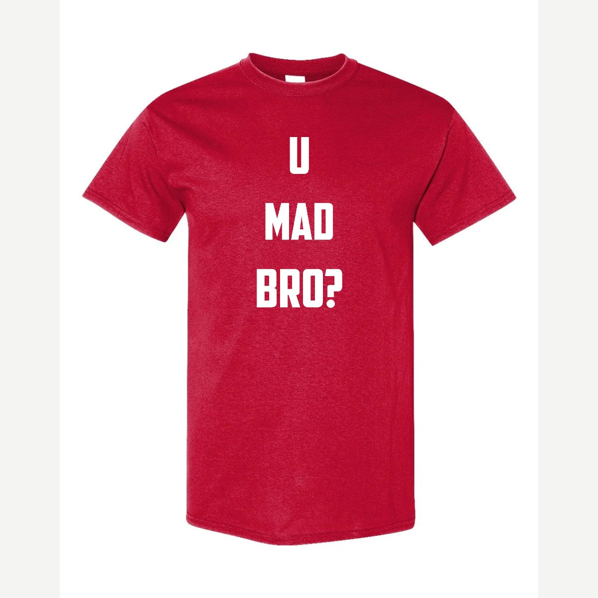 U Mad Bro? — Classic Tee / Red