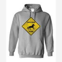 Unicorn Crossing — Hoodie / Sport Grey