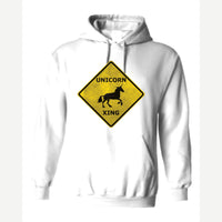 Unicorn Crossing — Hoodie / White