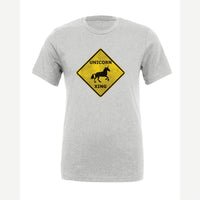 Unicorn Crossing — Premium Tee / Athletic Heather