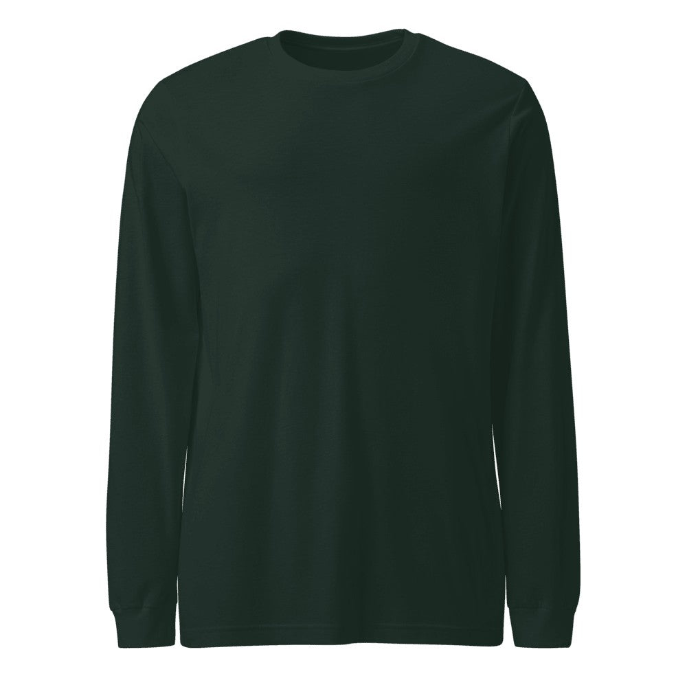 Unisex Long Sleeve Tee - Heather Forest