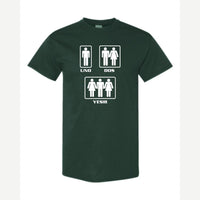 Uno, Dos, Yes!!! — Classic Tee / Forest Green